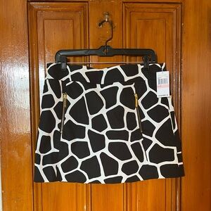 Michael Kors Giraffe Print Skirt